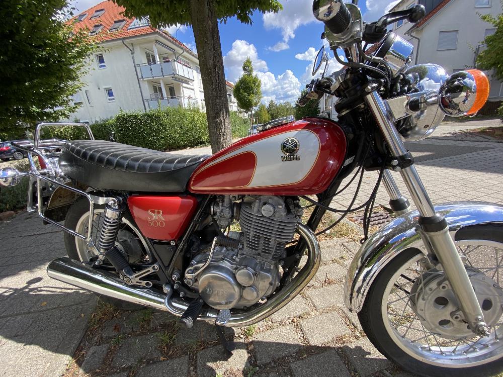 Motorrad verkaufen Yamaha SR 500T Ankauf